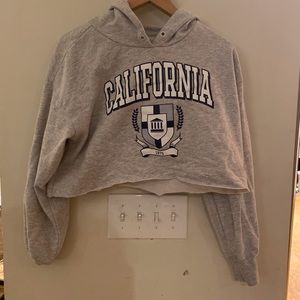 Garage cropped sweatshirt